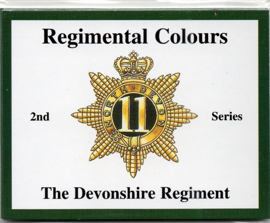 The Devonshire Regiment 2nd Series - 'Regimental Colours' Trade Card Set by David Hunter